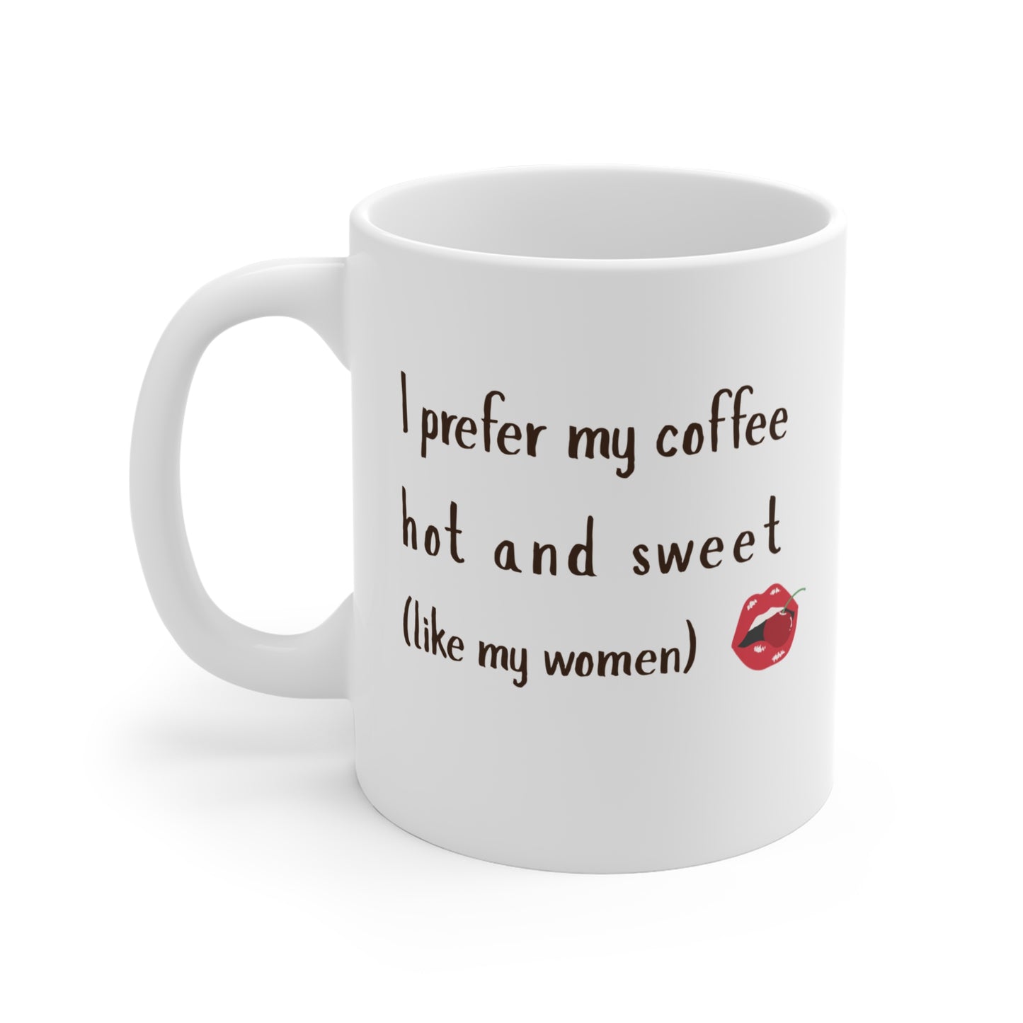 Unique Coffee Mug: Hot and Sweet