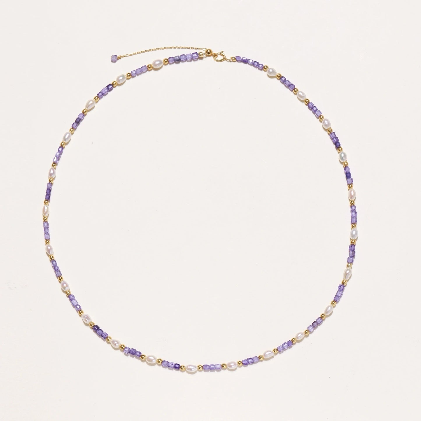 Violet Pearl Harmony Necklace