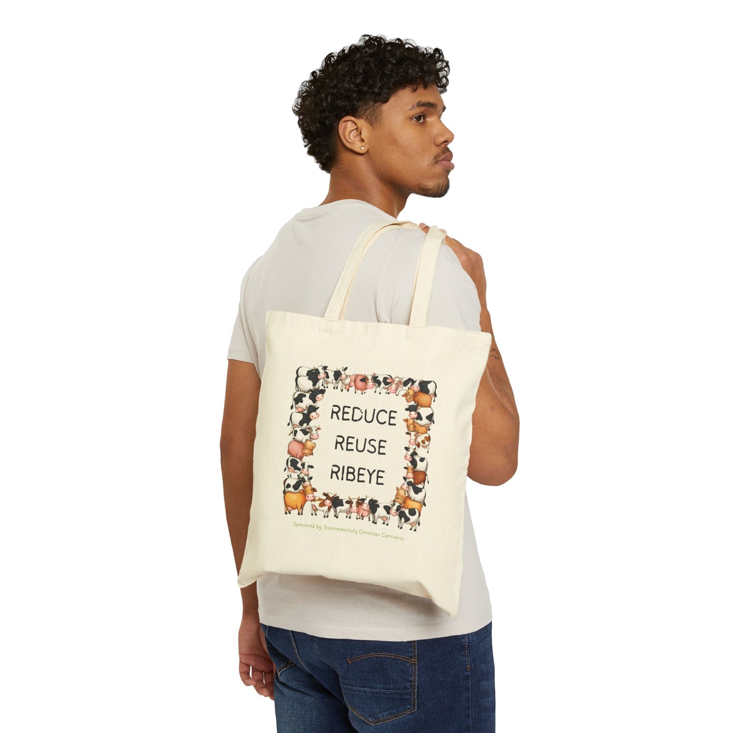 Carnivore Canvas Tote Bag.