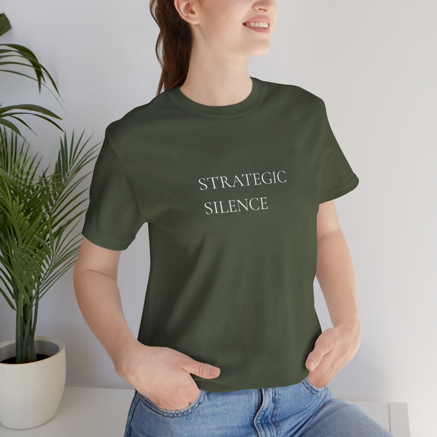 Strategic Silence — Minimalist Tee