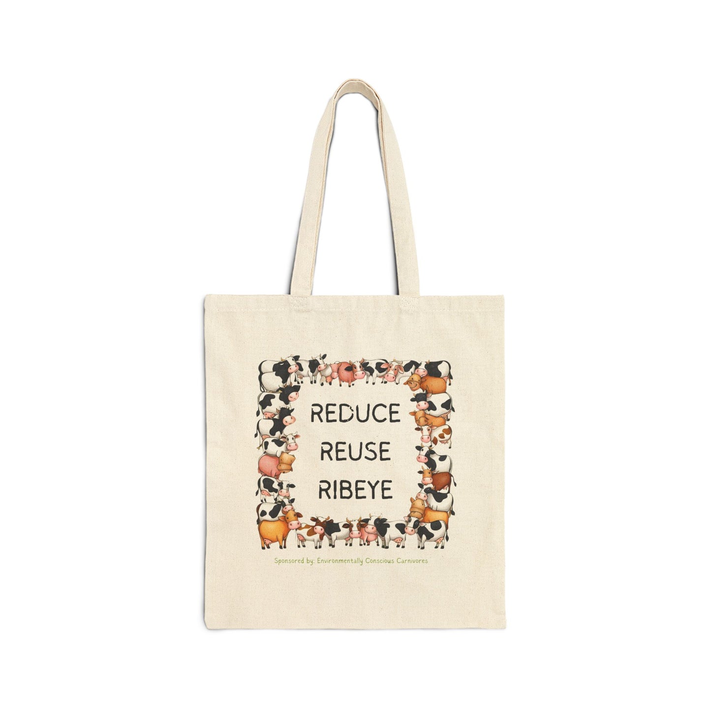Carnivore Canvas Tote Bag.