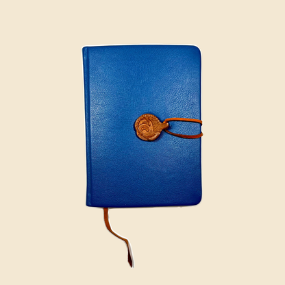 Unique Blue Leather Journal | Quirky Antler