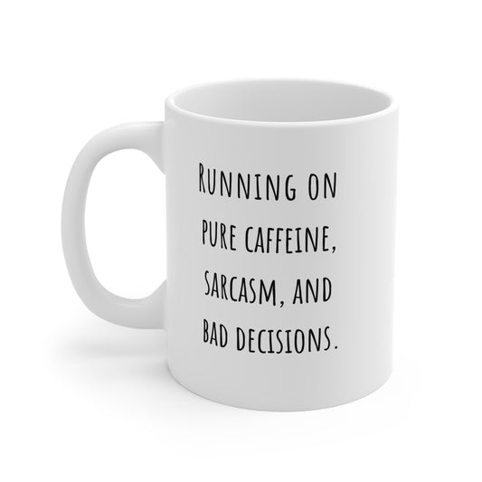 Unhinged Coffee Mug - 11oz White Ceramic
