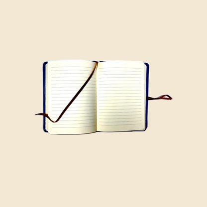 Unique Blue Leather Journal | Quirky Antler