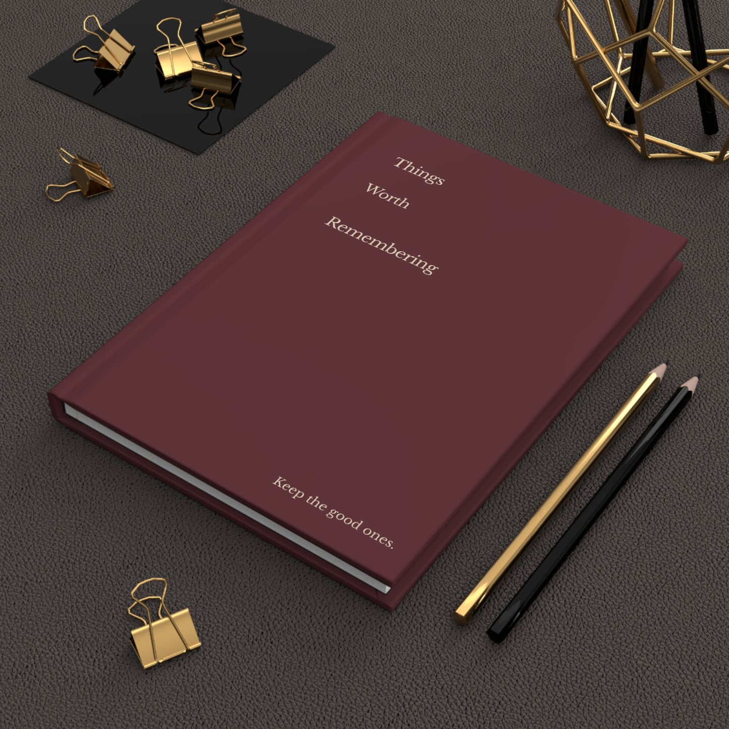 Hardcover Journal Matte | Remembering