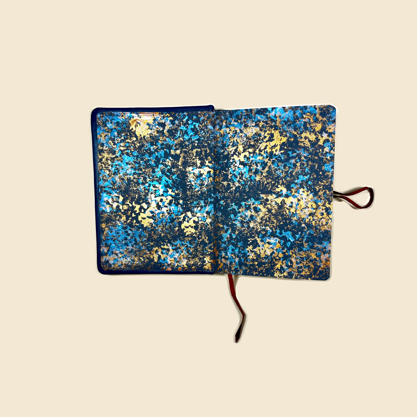 Unique Blue Leather Journal | Quirky Antler