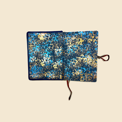 Unique Blue Leather Journal | Quirky Antler