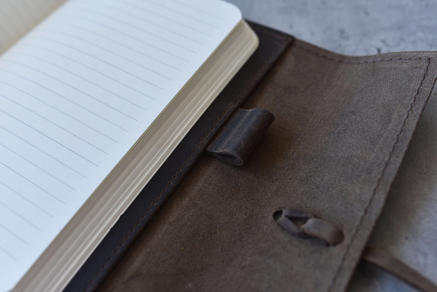Leather Refillable Journal