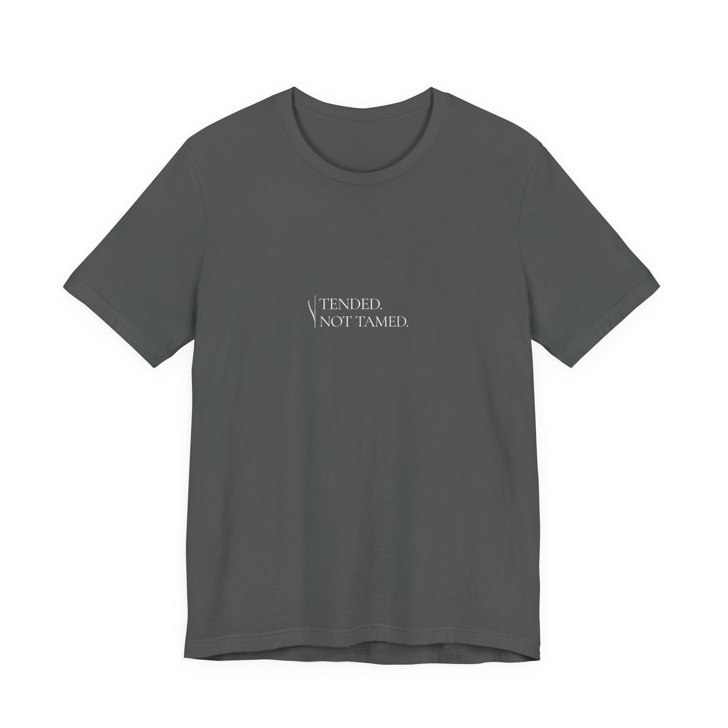 Women's Casual Graphic Tee Soft Cotton Crewneck | Tended Not Tamed