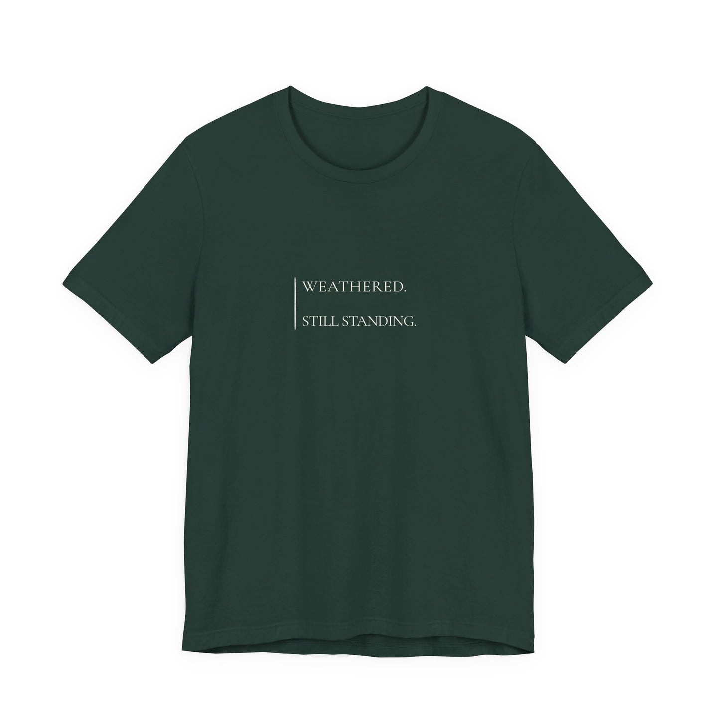 Women's Casual Graphic Tee Soft Cotton Crewneck | Weathered