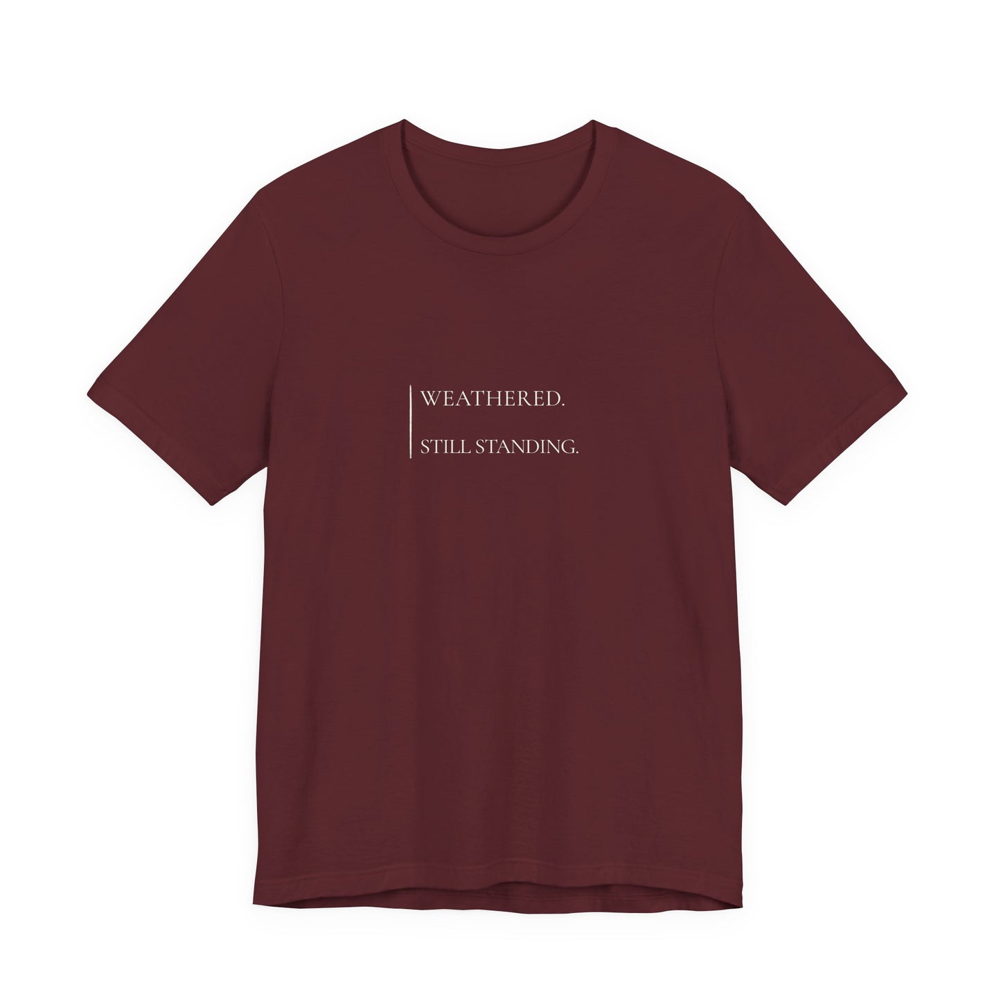 Women's Casual Graphic Tee Soft Cotton Crewneck | Weathered