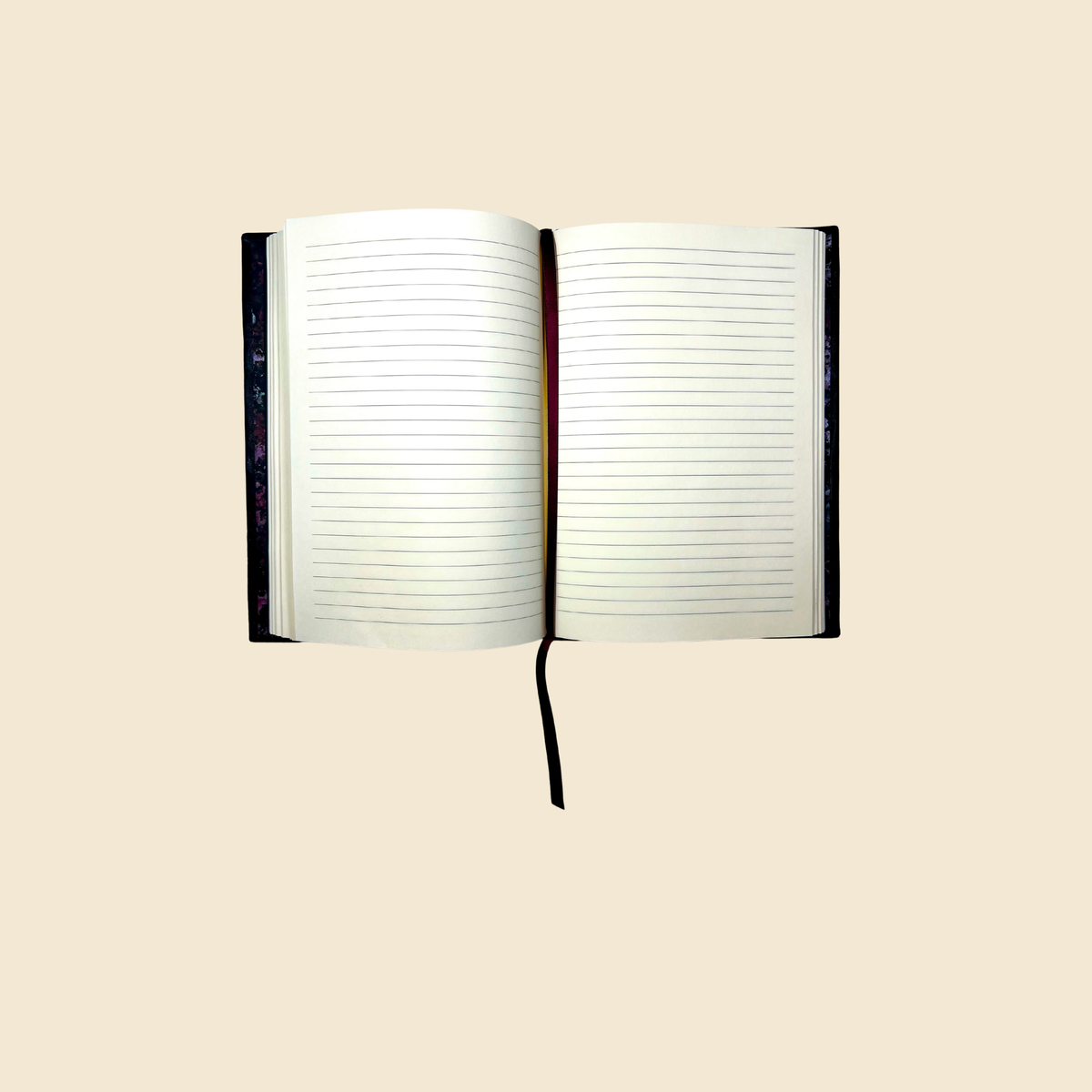 Unique Burgundy Leather Journal - Sharkskin & Calfskin