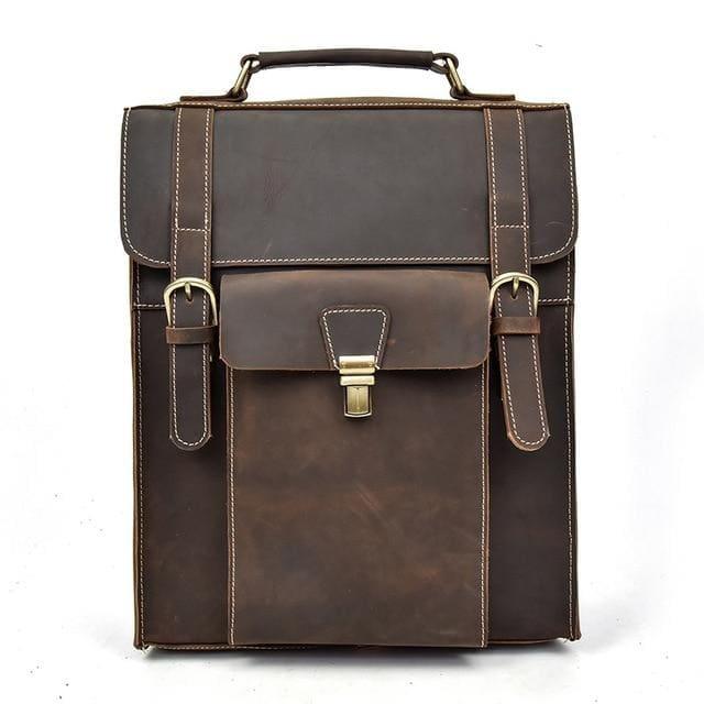 Handmade Vintage Leather Backpack