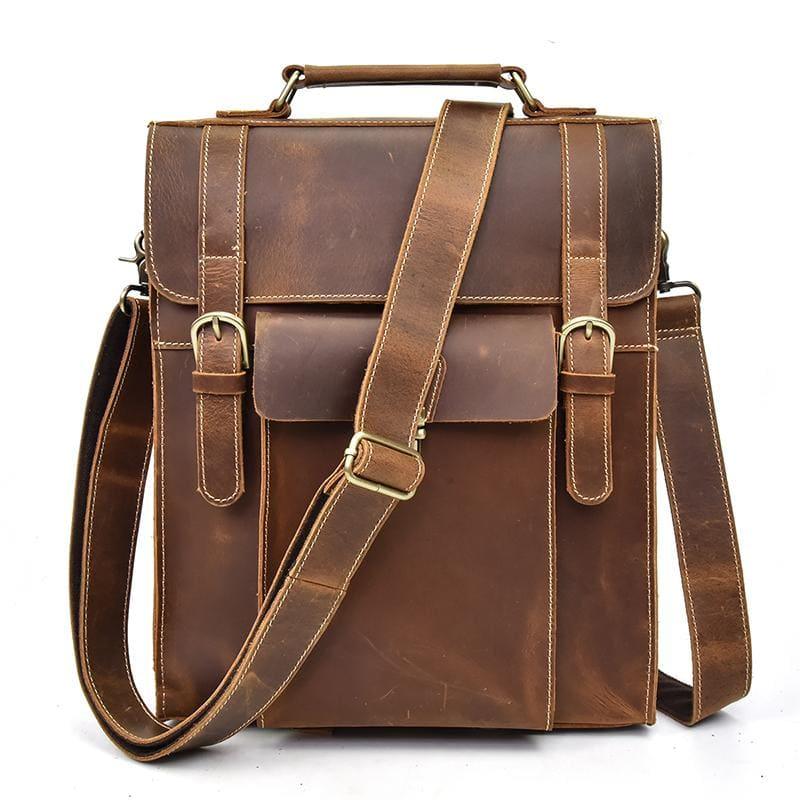 Handmade Vintage Leather Backpack