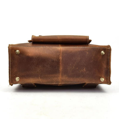 Handmade Vintage Leather Backpack