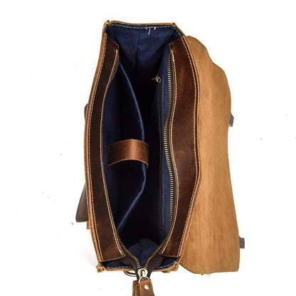 Handmade Vintage Leather Backpack
